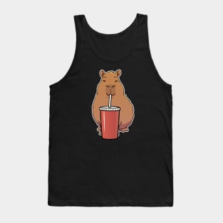 Capybara Soda Soft Drink Tank Top